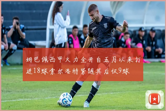姆巴佩西甲火力全开自五月以来打进18球索尔洛特紧随其后仅9球